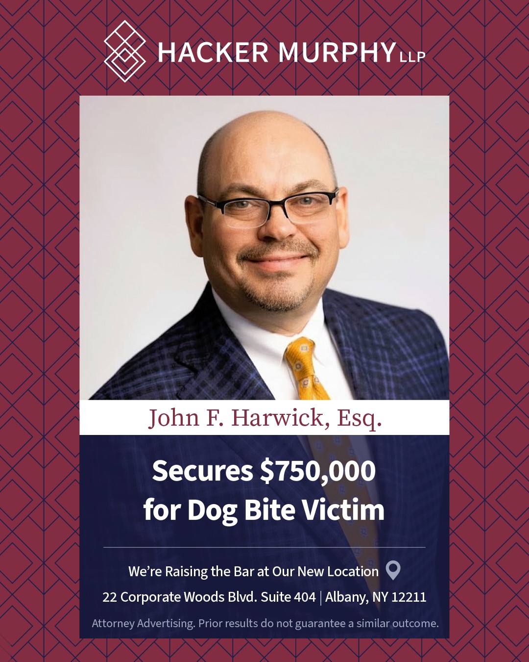 Dog Bite settlement by John Harwick, Esq.